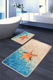 Mijölnir Juego de alfombras de baño Stella Multicolor